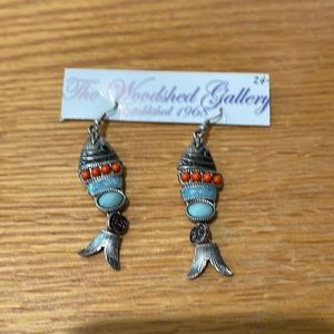 Fish earrings
